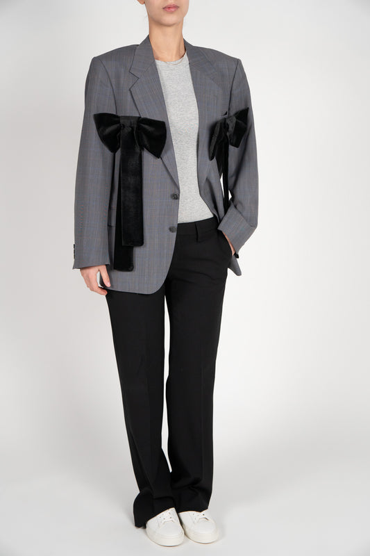 Sacou Lejer Cu Funde Din Catifea