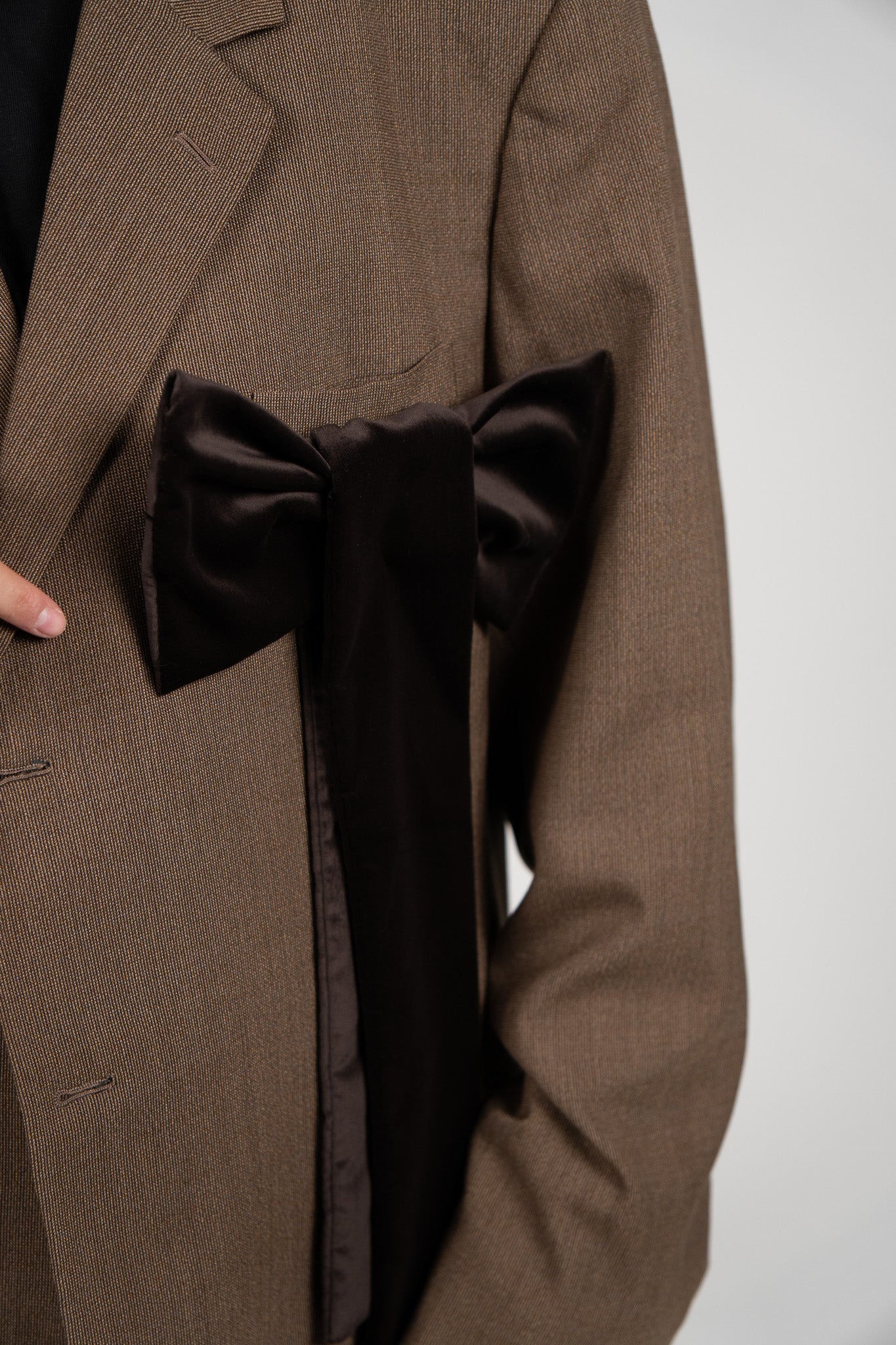 Sacou Maro Texturat cu Luciu Discret