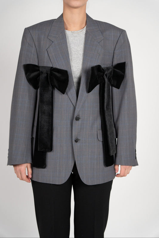 Sacou Lejer Cu Funde Din Catifea