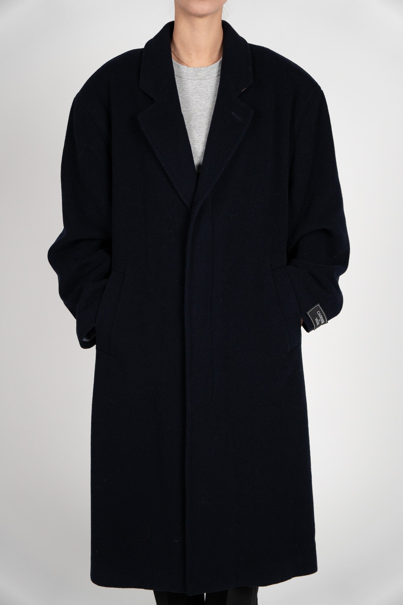 Palton Lung "Quiet Luxury" – 70% Lână & 10% Cașmir